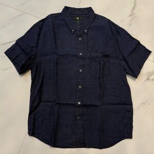 Banana Republic Denim Blue Button-Up Shirt
